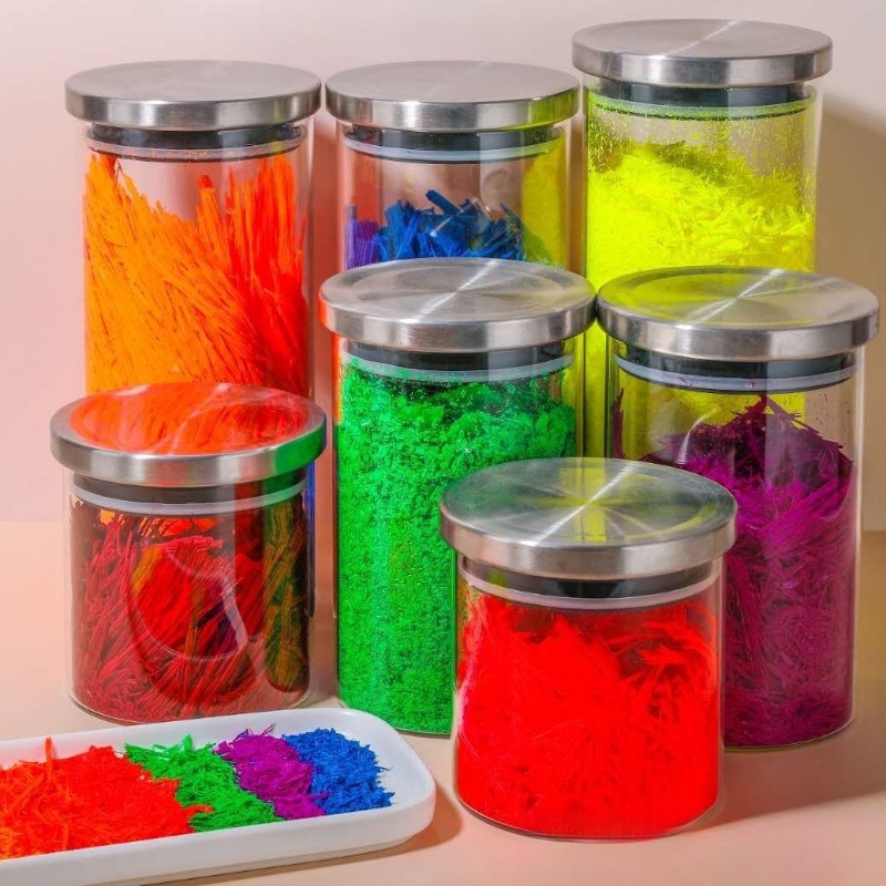 Candle Dye Chip - 250/500g Kaarsverf Filiform Handgemaakte Kleurstof Fluorescerende
