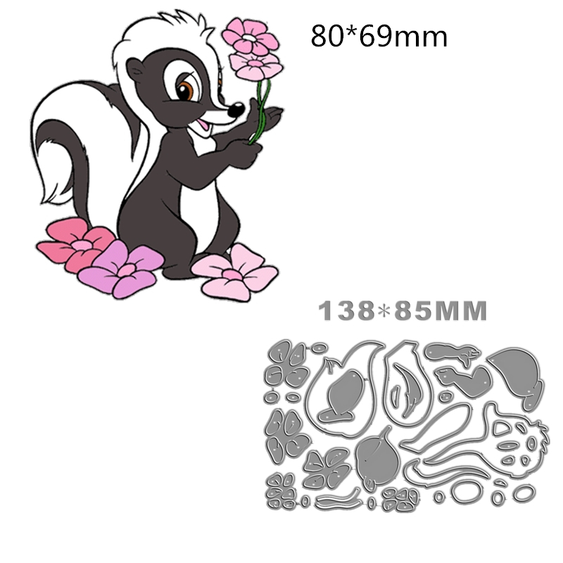 Candle Making For Kids - Nieuwe Cartoon Skunk Girls Metal Cutting