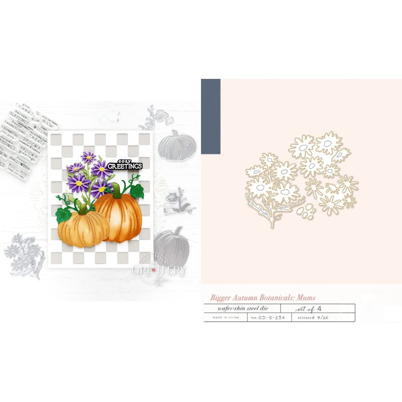 Candle Making Books - Grote bladeren en dennenappels, metalen stansvormen,