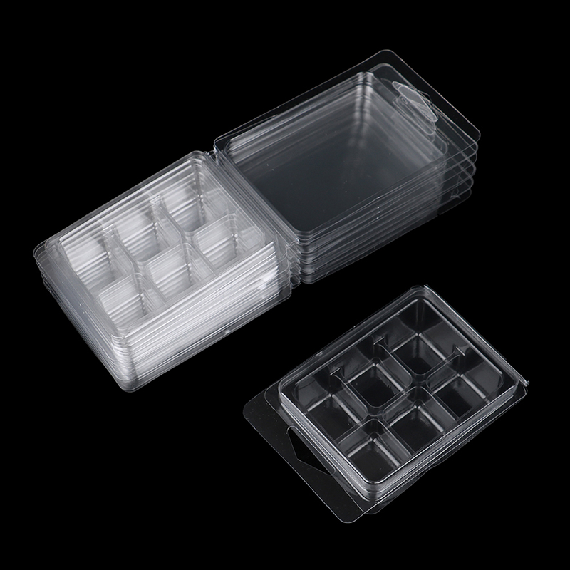 Kraft Box Candle - 10Packs Wax Melt Mallen Clear Wax