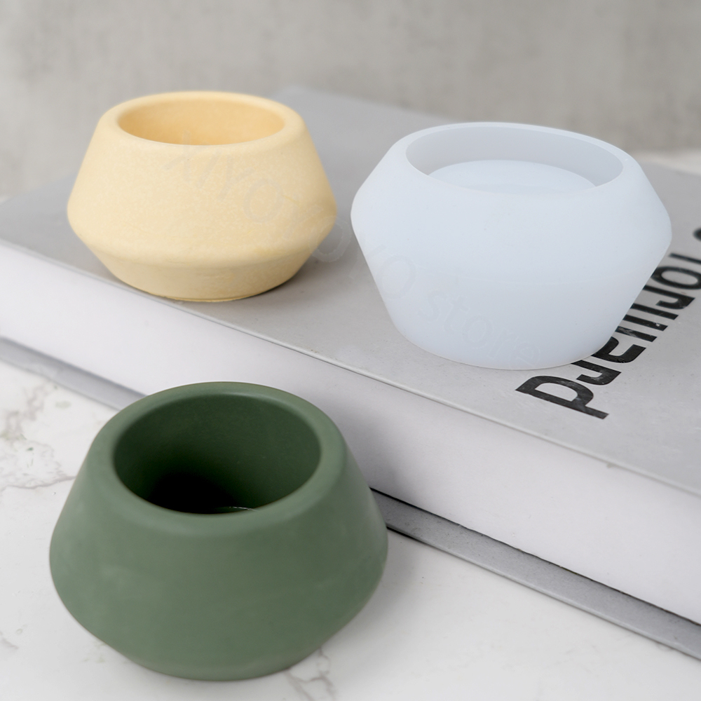 Kraft Box Candle - Ronde Kom Opbergdoos Siliconen Vorm Geurde