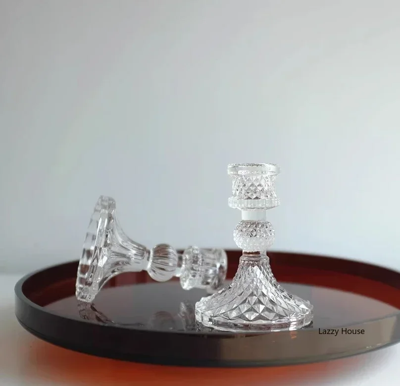 6Pc Kristallen Kandelaars Midd - Candle Making Glass recensie en prijs