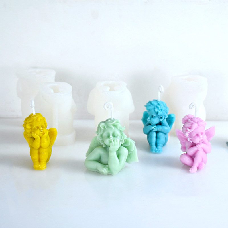 3D Mooie Engel Kinderkaars Sil - Candle Making For Kids recensie en prijs