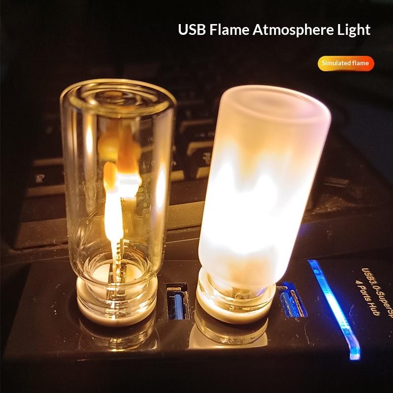 USB-vlam flikkerende LED-matgl - Candle Making Glass recensie en prijs