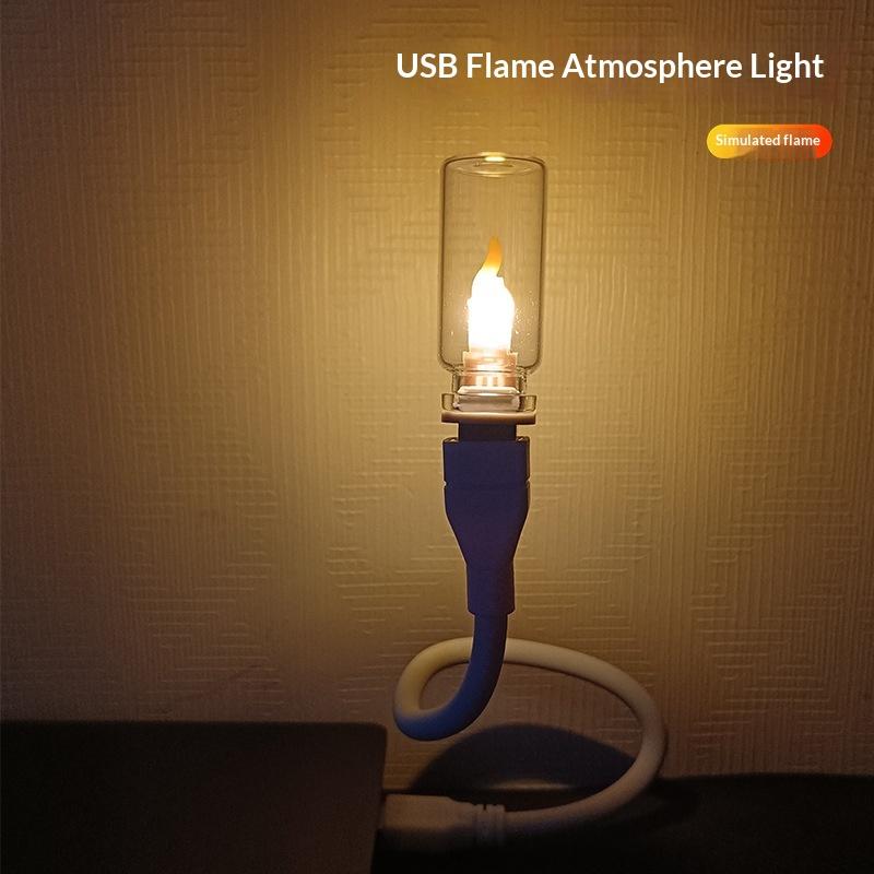 USB-vlam flikkerende LED-matgl - Candle Making Glass recensie en prijs