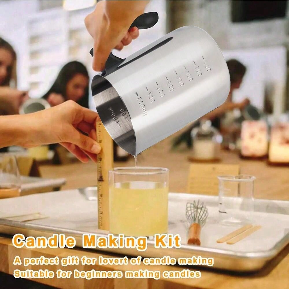 Kaarsschenpan met elektrische  - Candle Making Kit For Beginners recensie en prijs