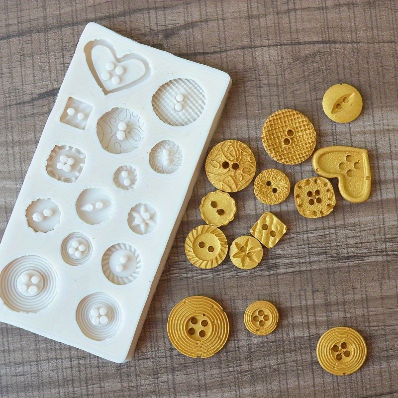 Knopvormige siliconen mal voor - Candle Making Process recensie en prijs