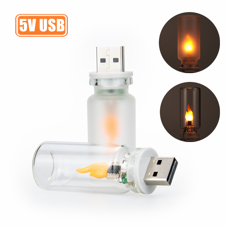 USB-vlam flikkerende LED-kande - Candle Making Glass recensie en prijs