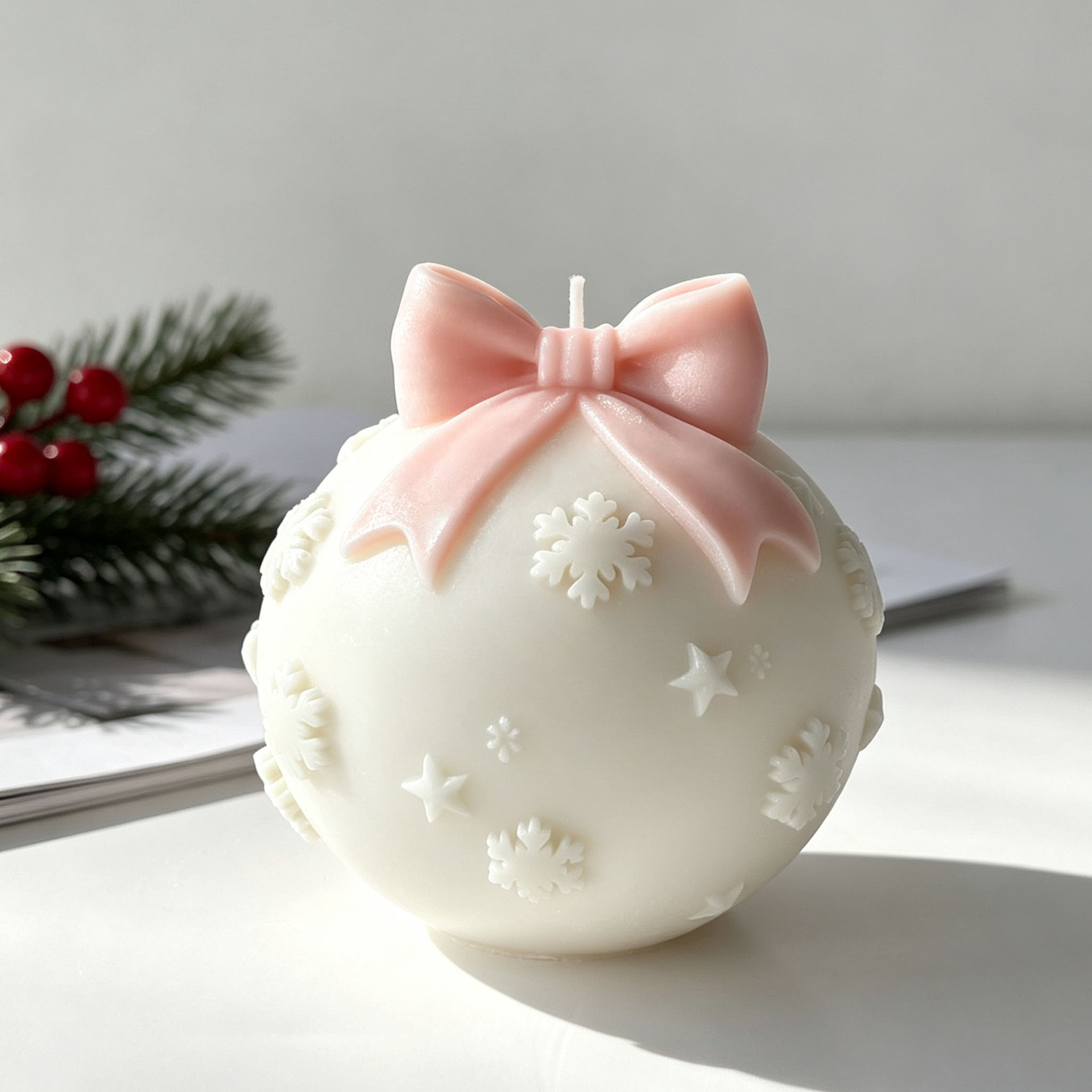 DIY Vlinderdas Kerstbal Silico - Candle Making Process recensie en prijs