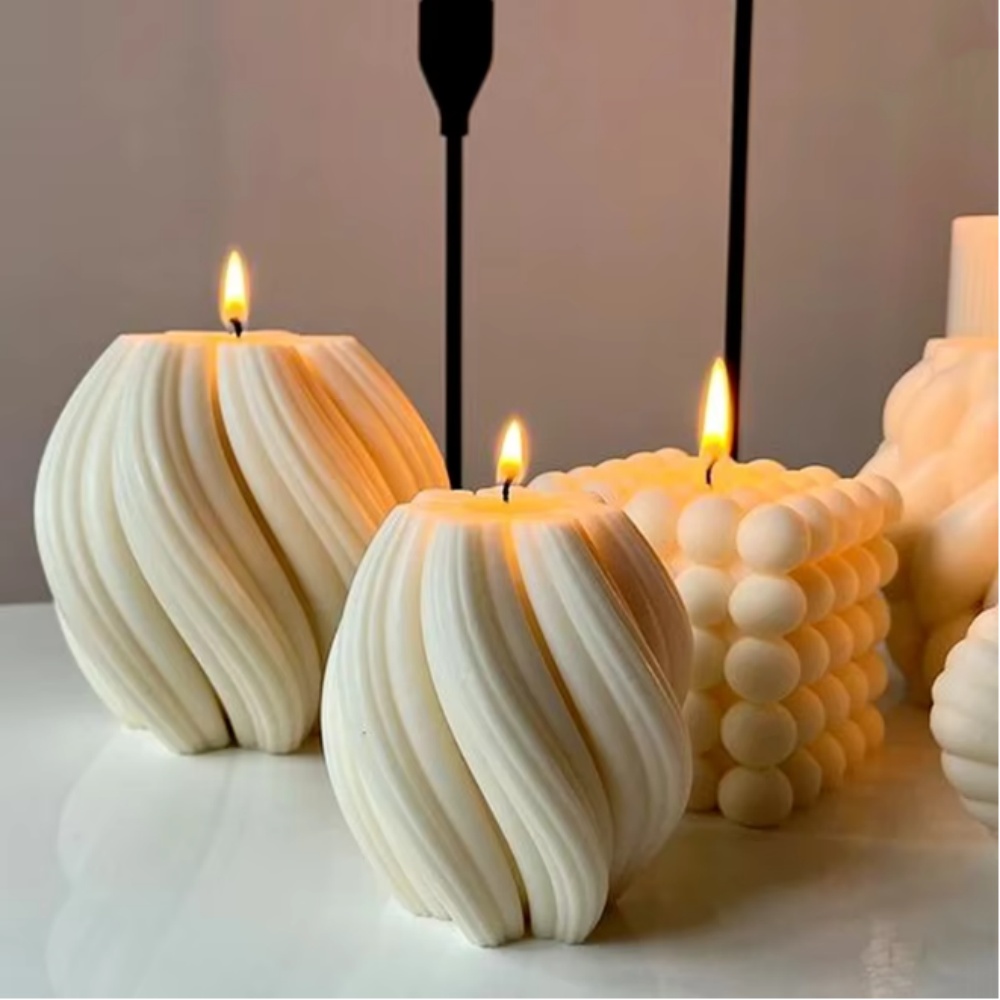 3D Draaiende Pilaar Kaars Sili - Candle Making Process recensie en prijs