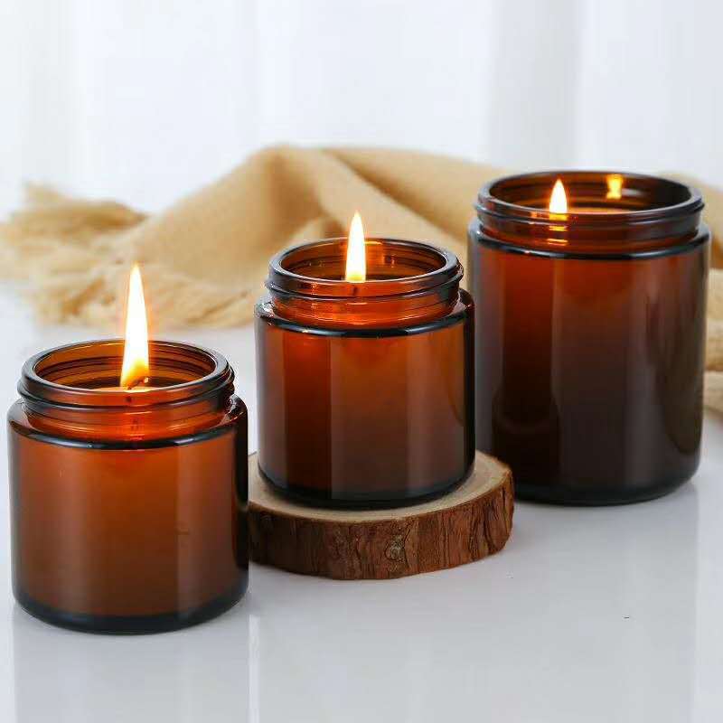 6 st 100/250 ml Amber Glazen K - Candle Making Glass recensie en prijs