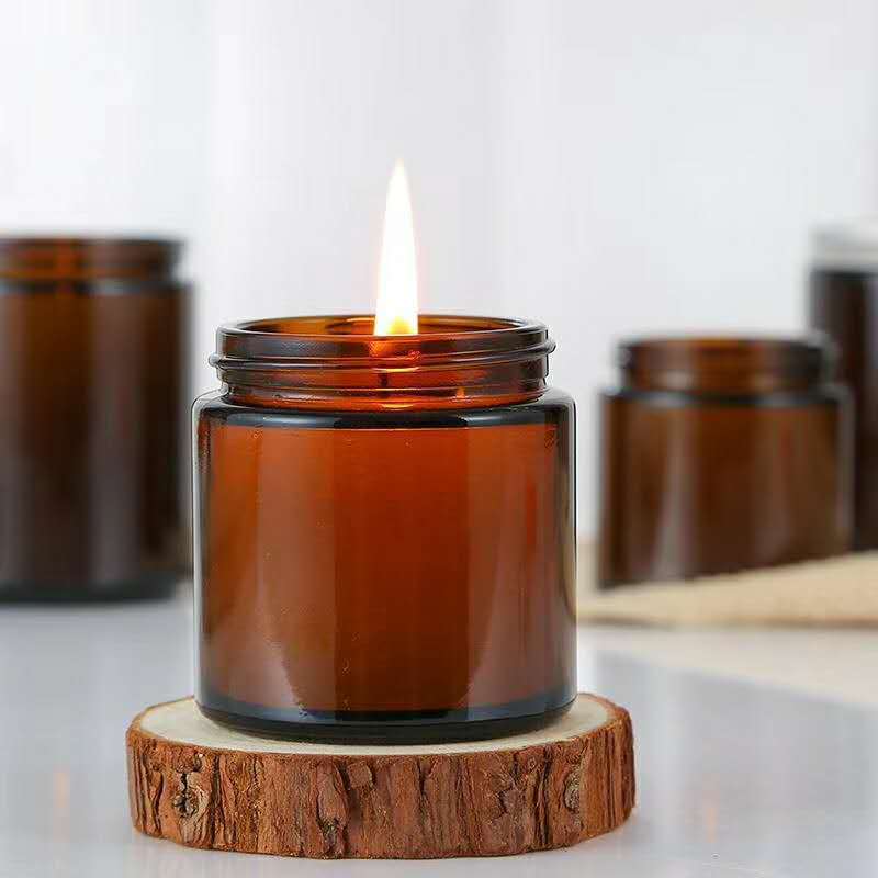 6 st 100/250 ml Amber Glazen K - Candle Making Glass recensie en prijs