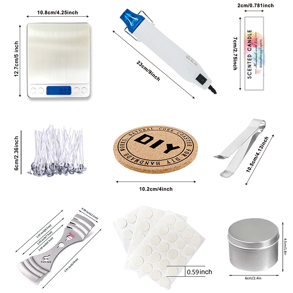 DIY Candle Craft Tools Kit met - Candle Making Kit For Beginners recensie en prijs