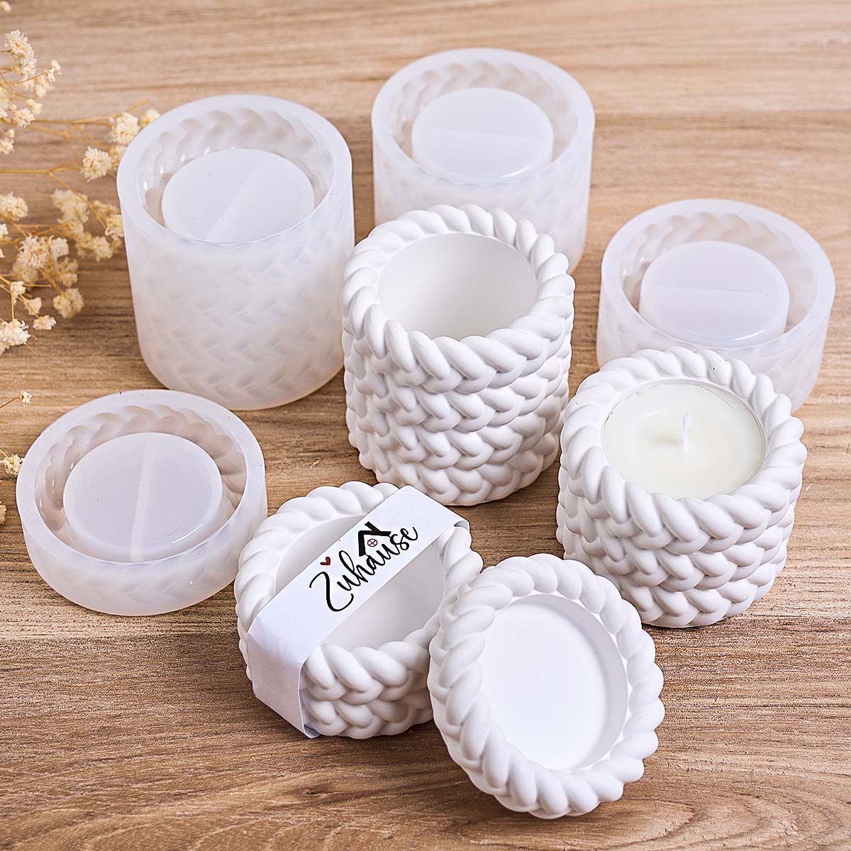 Geweven Kaars Pot Siliconen Ma - Kraft Box Candle recensie en prijs