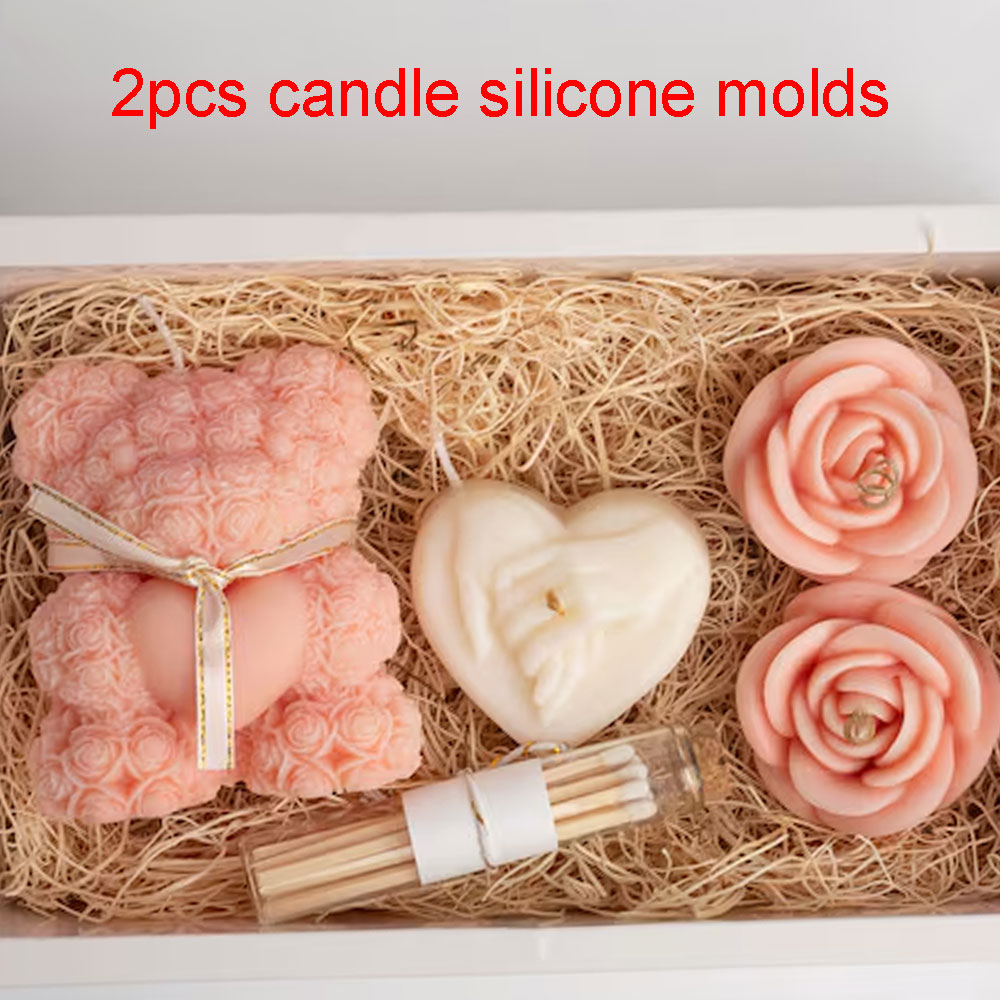 Teddybeer Warmte Rose Silicone - Candle Making Diy Kit recensie en prijs