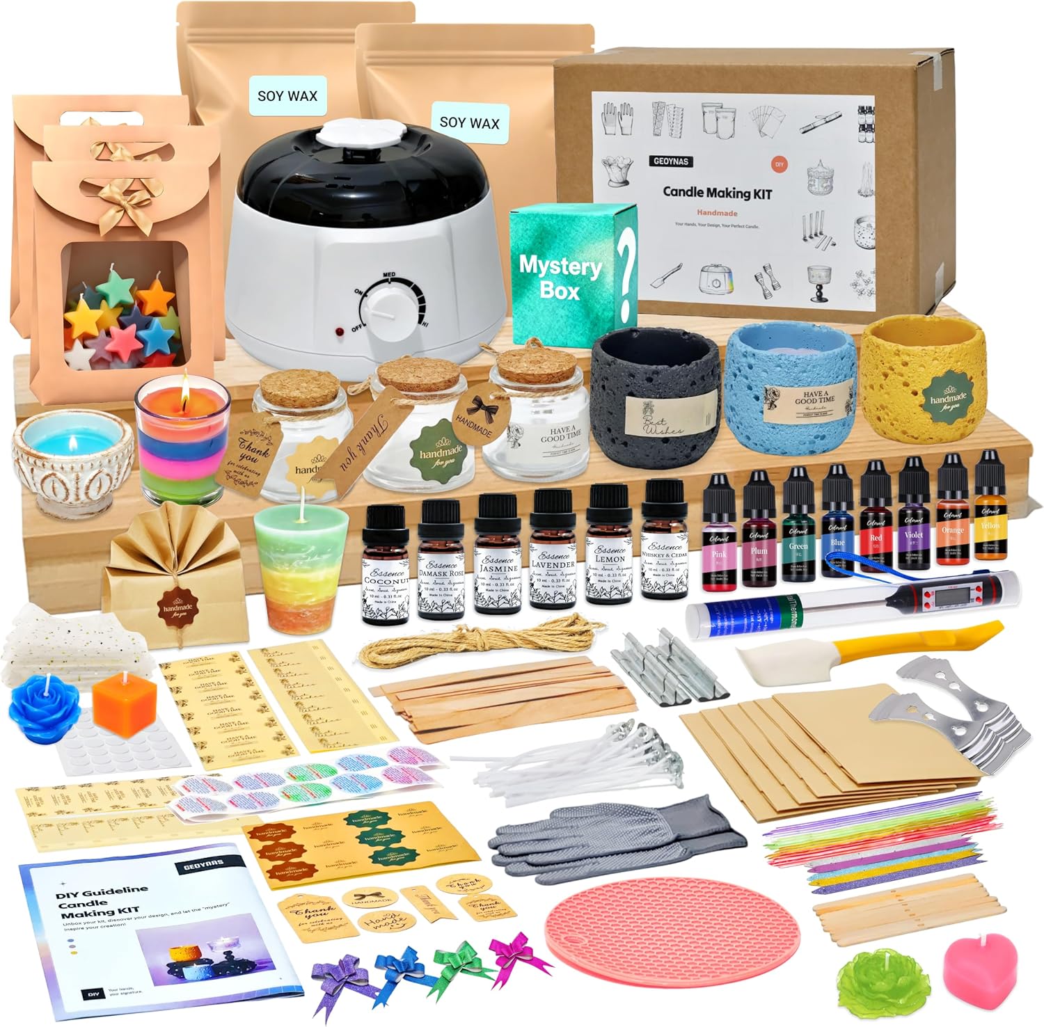 128-delige kaarsenmaakset voor - Candle Making Kit For Beginners recensie en prijs