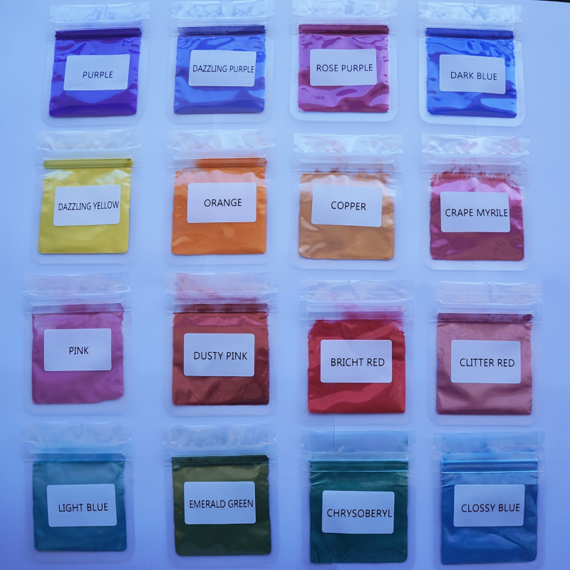16-kleurige micapoederset, per - Candle Dye Chip recensie en prijs