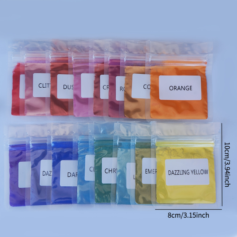 16-kleurige micapoederset, per - Candle Dye Chip recensie en prijs