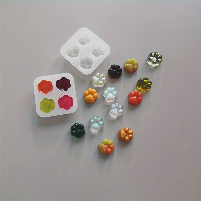 1Cat Paw Pattern siliconen mal - Candle Making Diy Kit recensie en prijs