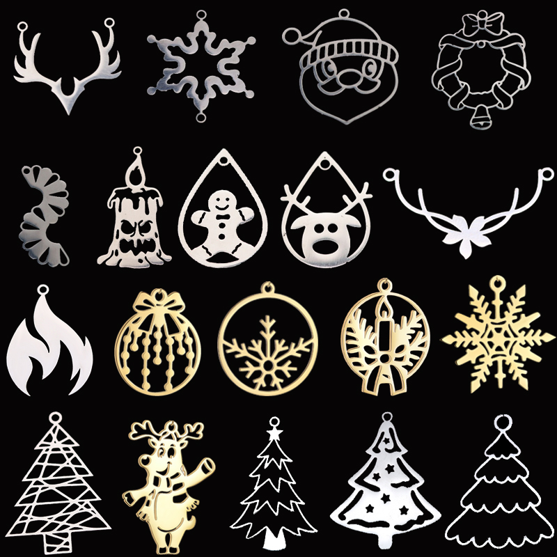 3 stks Kerst Charms Bel/Sneeuw - Candle Making For Kids recensie en prijs