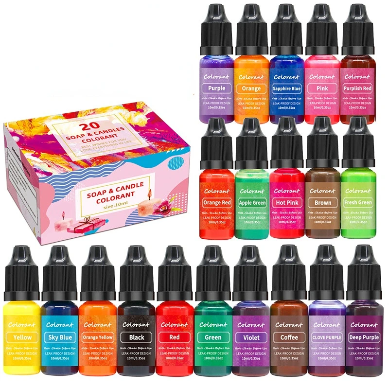 20 kleuren Hoge Concentratie H - Candle Dye Chip recensie en prijs