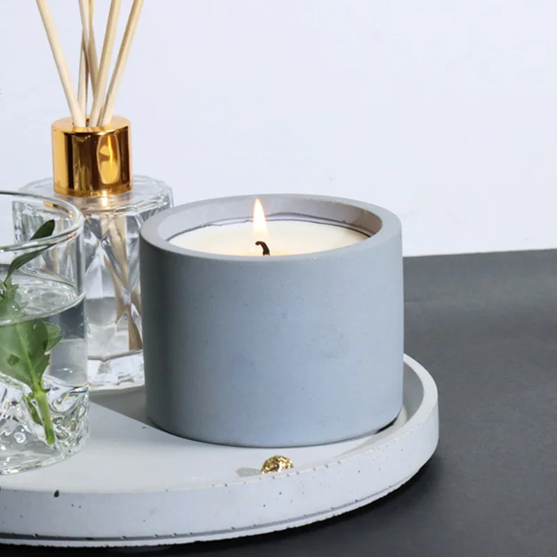 3 maten ronde cementbeton mall - Kraft Box Candle recensie en prijs