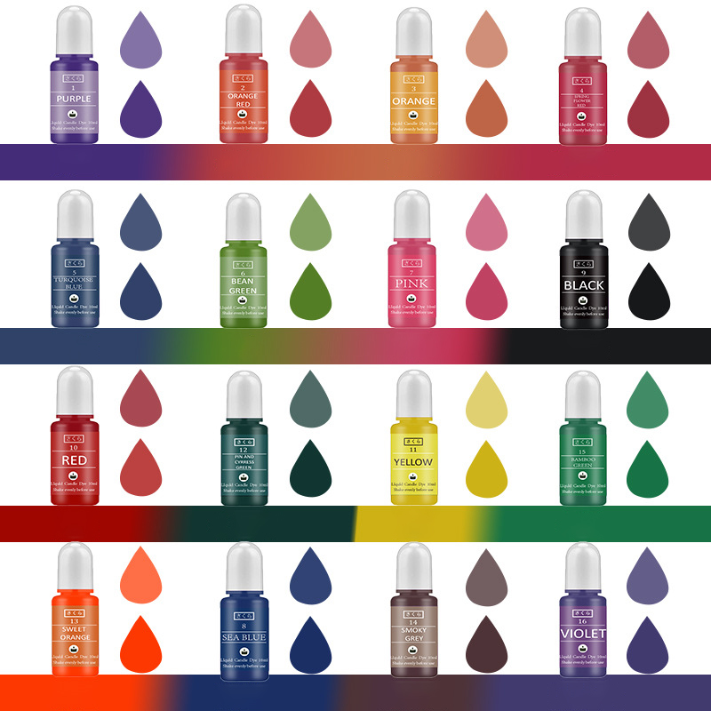 Een Set Inkt Alcohol Hars Pigm - Candle Dye Chip recensie en prijs